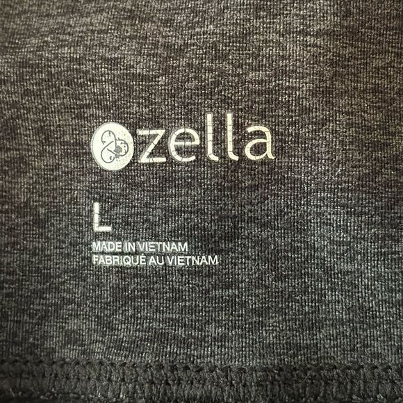 Zella Slim Fit Jogger Leggings in Heathered Black Size Large - Picture 7 of 9